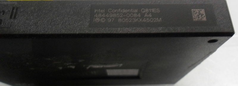 Intel Pentium II Xeon 80523KX4502M Q811ES