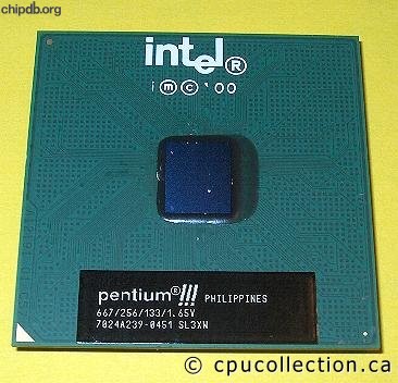 Intel Pentium III 667/256/133/1.65V SL3XW Philippines