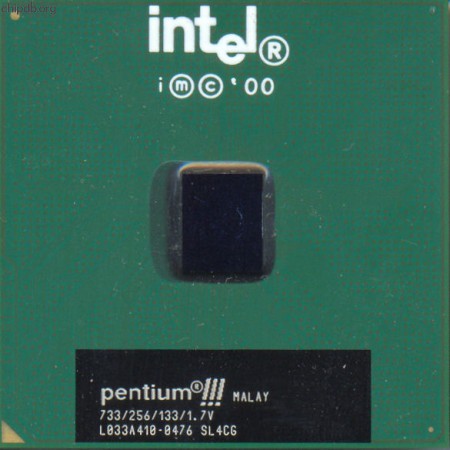 Intel Pentium III 733/256/133/1.7V SL4CG MALAY
