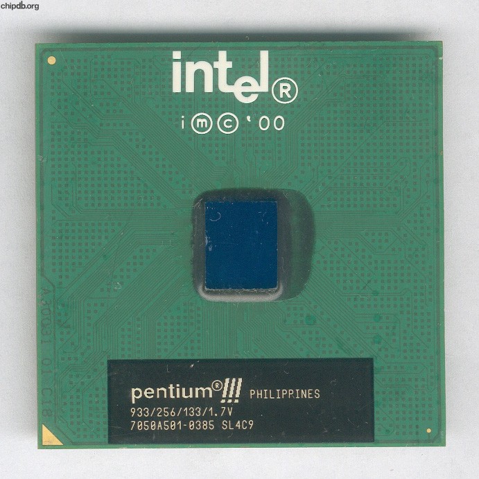 Intel Pentium III 933/256/133/1.7V SL4C9 Philippines