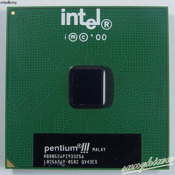 Intel Pentium III RB80526PZ933256 QV43ES