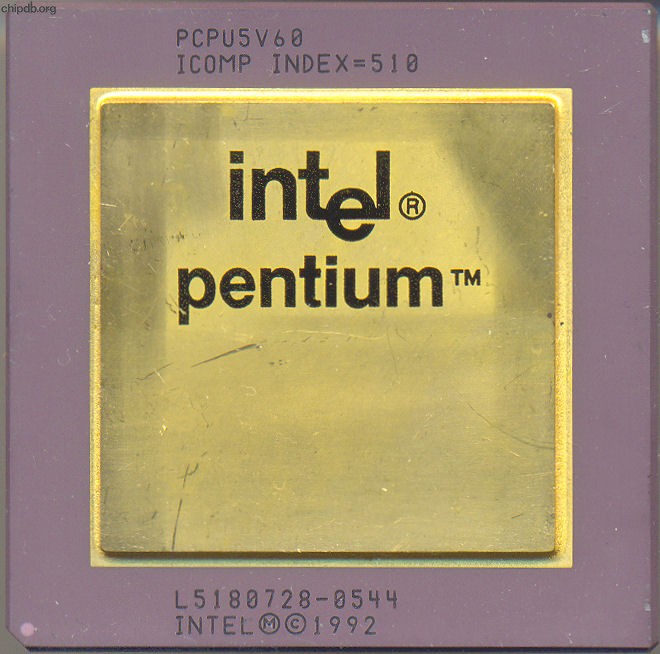 Intel Pentium PCPU5V60
