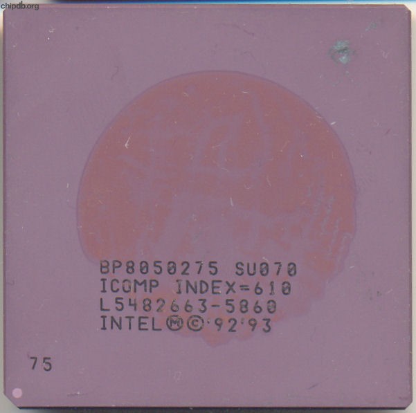 Intel Pentium BP8050275 SU070
