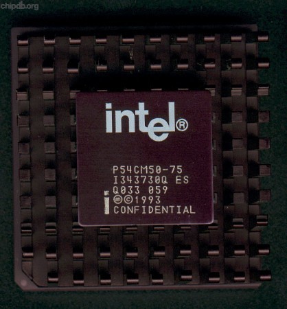 Intel Pentium P54CM50-75 Q033 ES