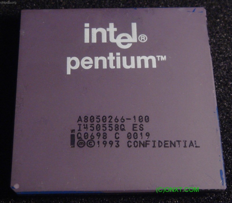 Intel Pentium A8050266-100 Q0698 ES