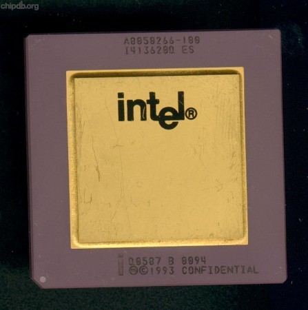 Intel Pentium A8050266-100 Q0587 ES