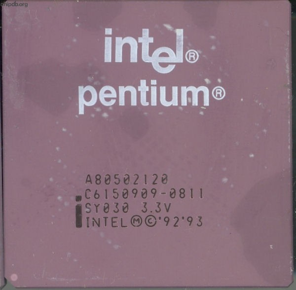 Intel Pentium A80502120 SY030