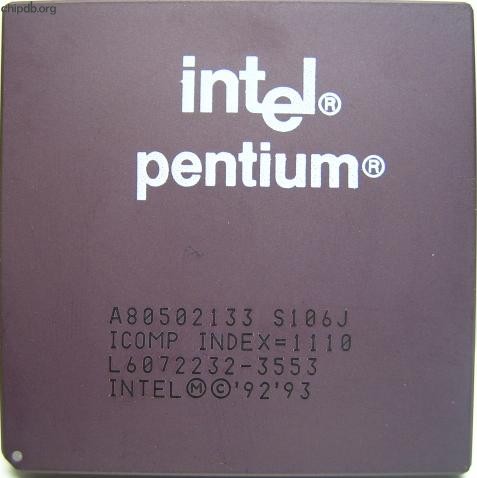 Intel Pentium A80502133  S106J