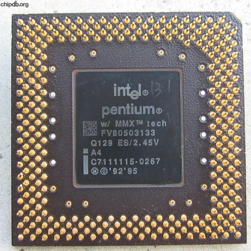 Intel Pentium FV80503133 Q129 ES