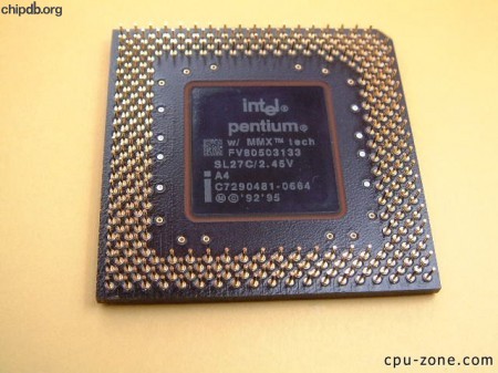 Intel Pentium FV80503133 SL27C