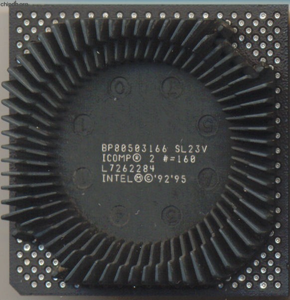 Intel Pentium BP80503166 SL23V