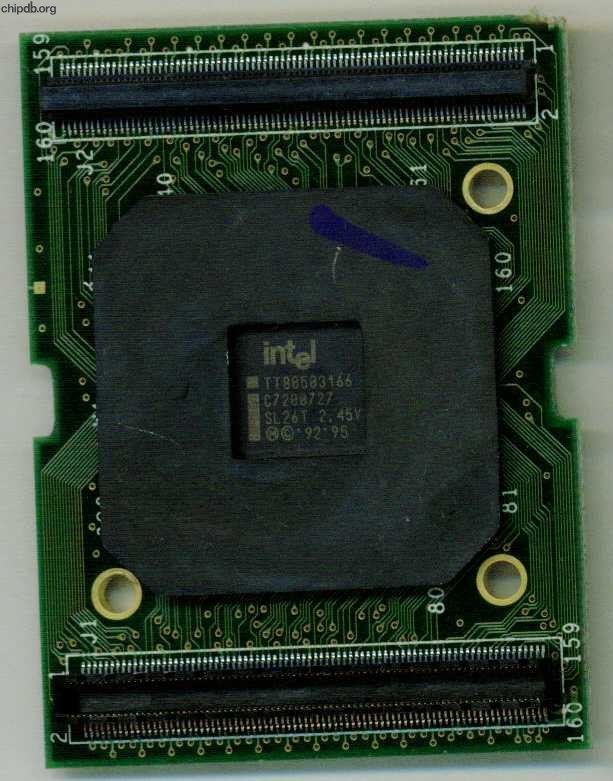 Intel Pentium TT80503166 SL26T no L2 cache