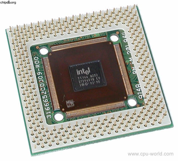 Intel Pentium TT80503166 Q252 ES