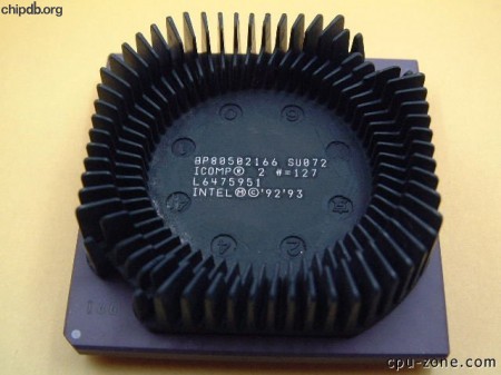 Intel Pentium BP80502166 SU072 ICOMP2