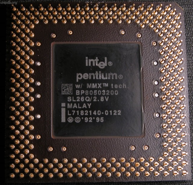 Intel Pentium BP80503200 SL26Q