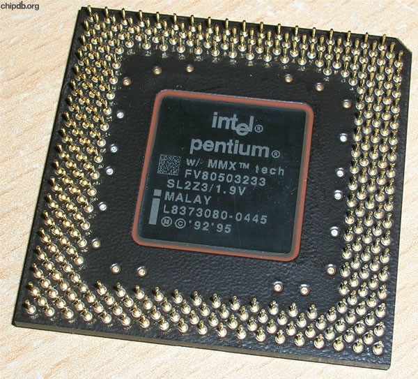 Intel Pentium FV80503233 SL2Z3
