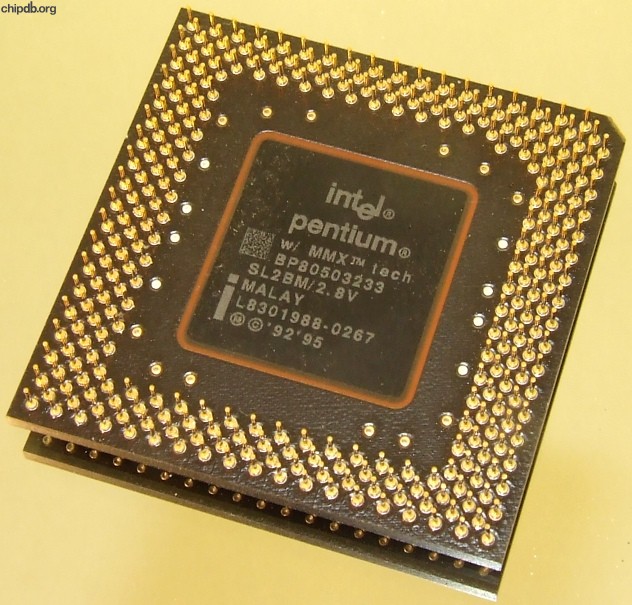 Intel Pentium BP80503233 SL2BM Malay