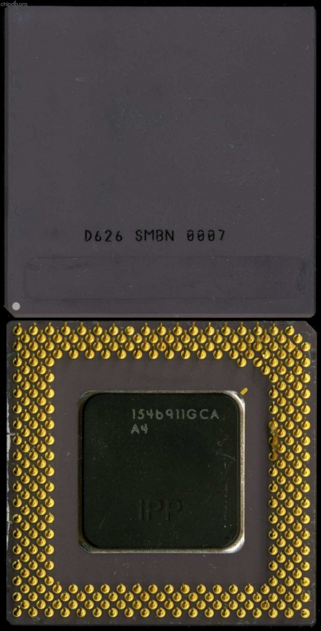 Intel Pentium D626 SMBN 0007 Thermal sample