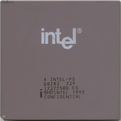 Intel Pentium INTEL P5 Q0283 ES