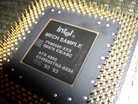 Intel Pentium FV80502-xxx Q0876 ES/ABC