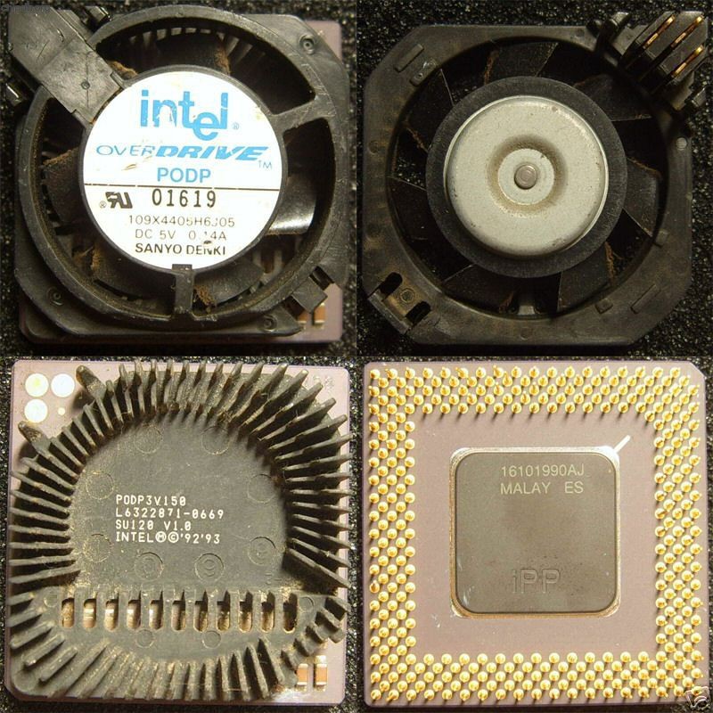 Intel Pentium Overdrive PODP3V150 SU120 V1.0