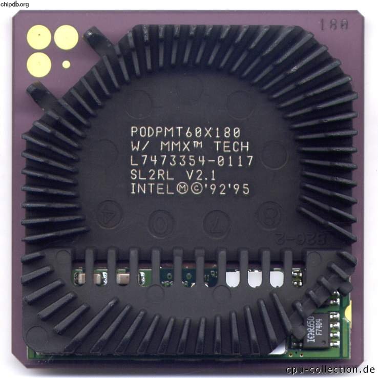 Intel Pentium Overdrive PODPMT60X180 SL2RL V2.1