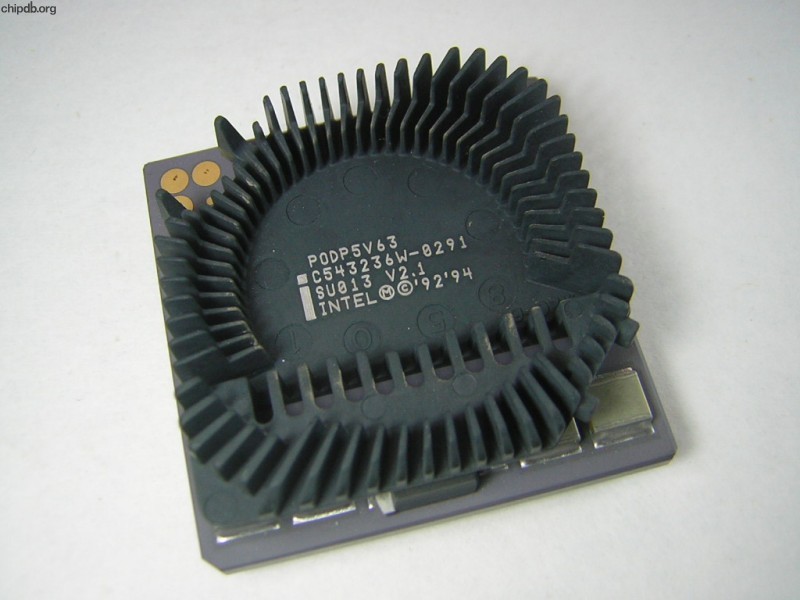 Intel Pentium Overdrive PODP5V63 SU013 V2.1