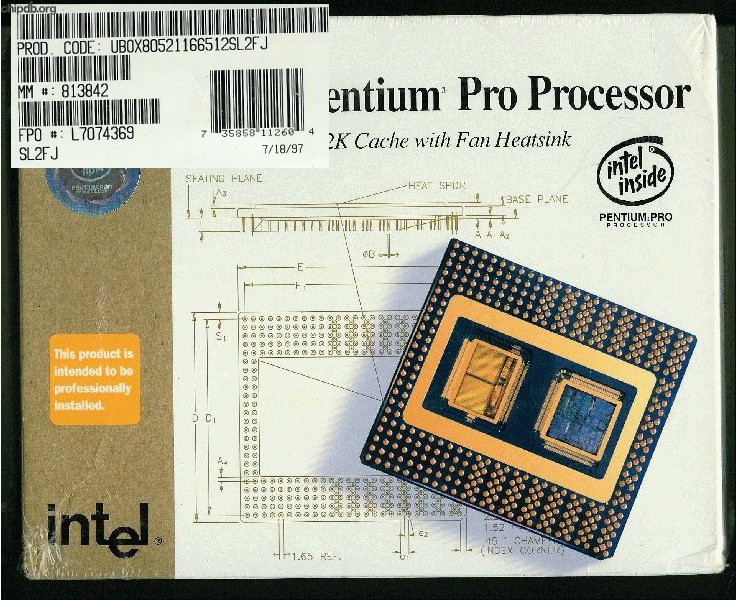 Intel Pentium Pro 80521166 SL2FJ