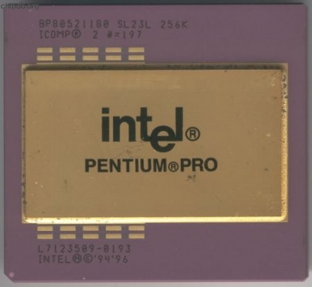 Intel Pentium Pro BP80521180 SL23L
