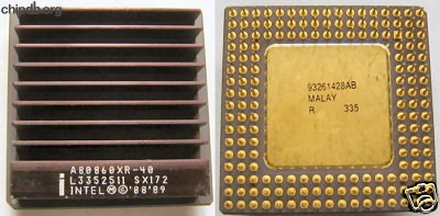 Intel i860 A80860XR-40 SX172