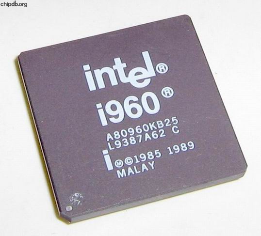 Intel i960 A80960KB25 white print