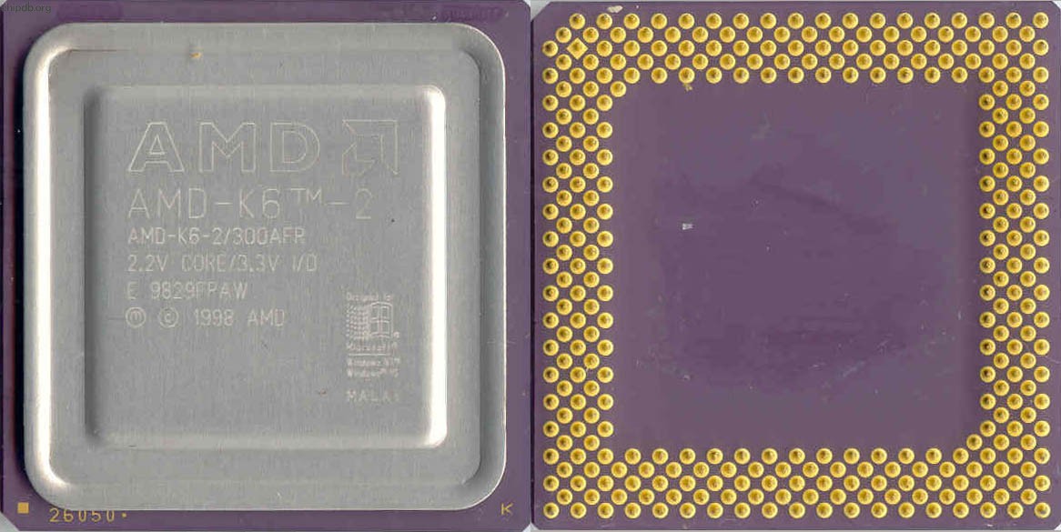 AMD AMD-K6-2/300AFR rev E