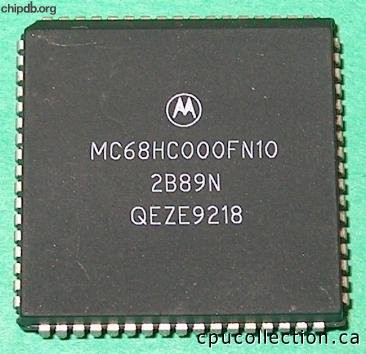 Motorola MC68HC000FN10