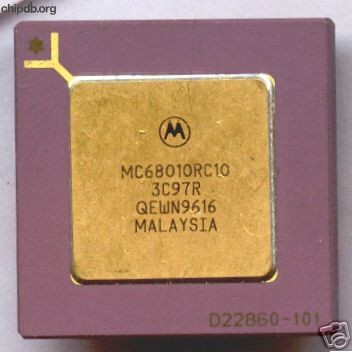 Motorola MC68010RC10 MALAYSIA