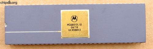 Motorola MC68010L10 three rows