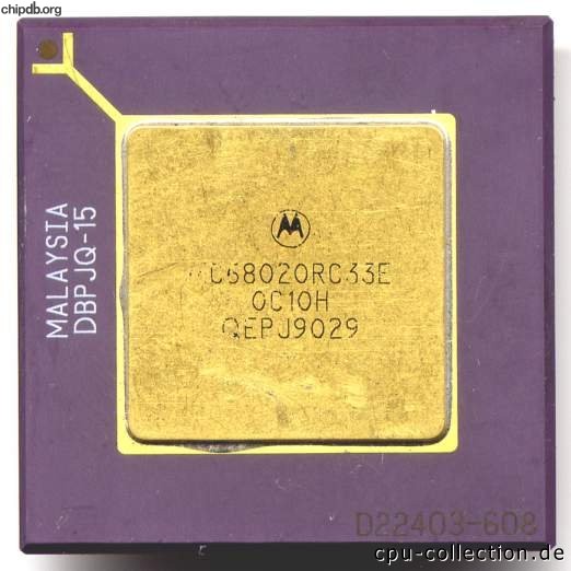 Motorola MC68020RC33E