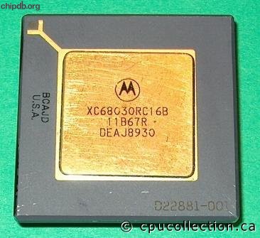 Motorola XC68030RC16B