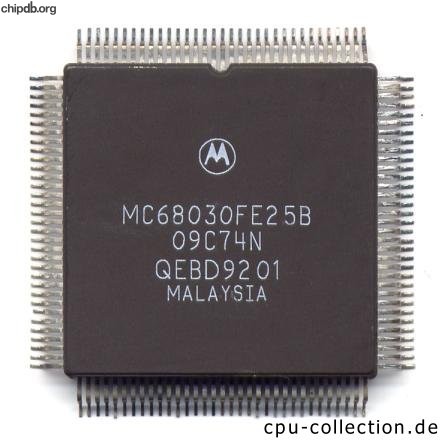 Motorola MC68030FE25B