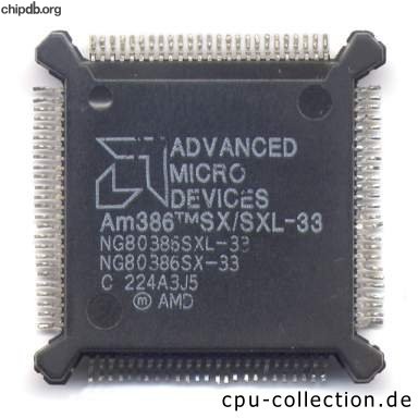 AMD NG80386SXL-33 rev C