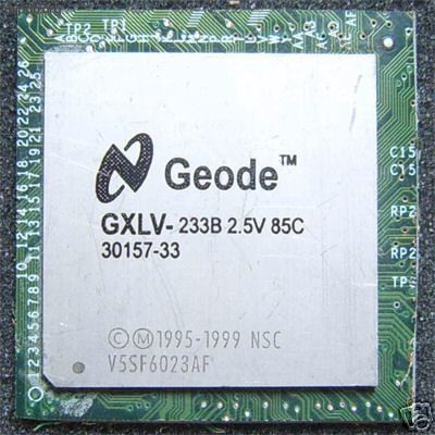 Geode GXLV 233B 2.5V 85C