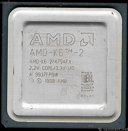 AMD AMD-K6-2/475AFX