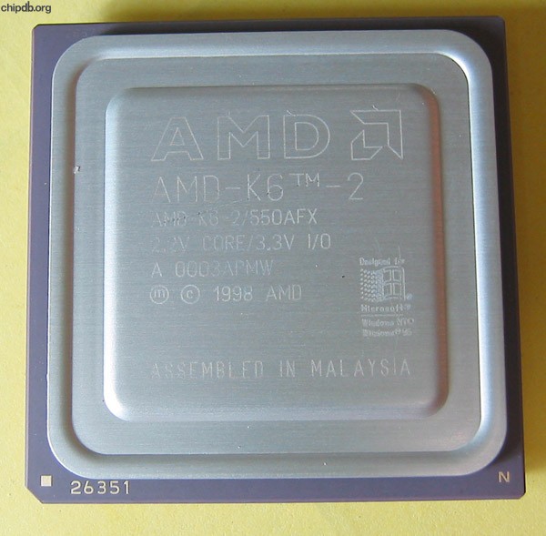 AMD AMD-K6-2/550AFX