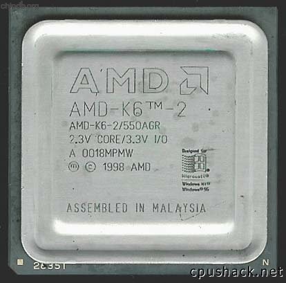 AMD AMD-K6-2/550AGR