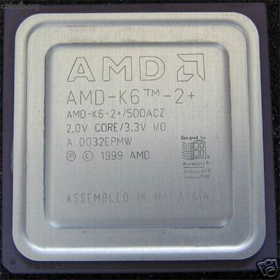 AMD AMD-K6-2+/500ACZ