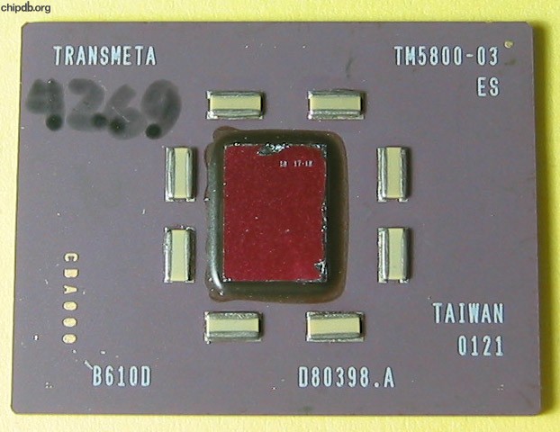 Transmeta TM5800-03 ES