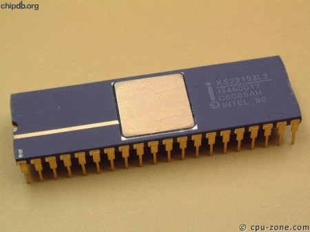 Intel C8085AH sidetext