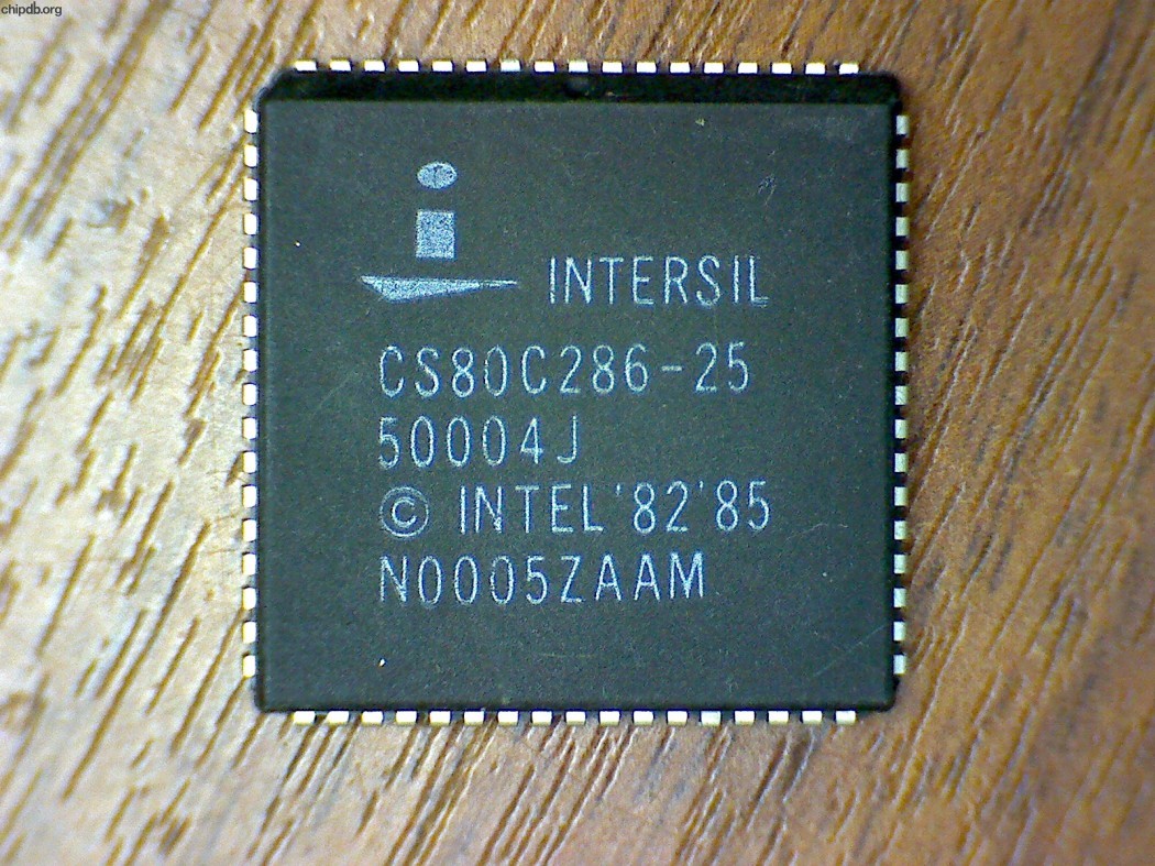 Intersil CS80C286-25