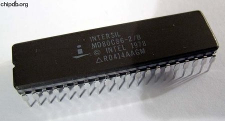 Intersil MD80C86-2/B