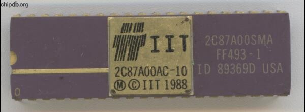 IIT 2C87A00AC-10