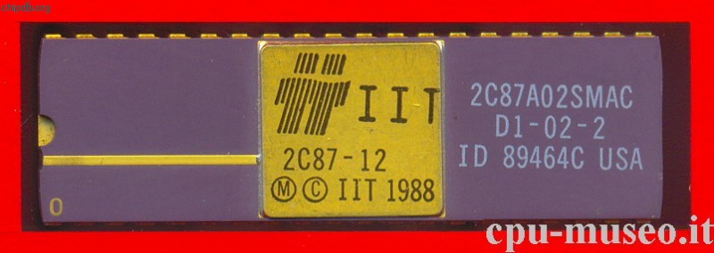 IIT 2C87-12 diff pin1 marker
